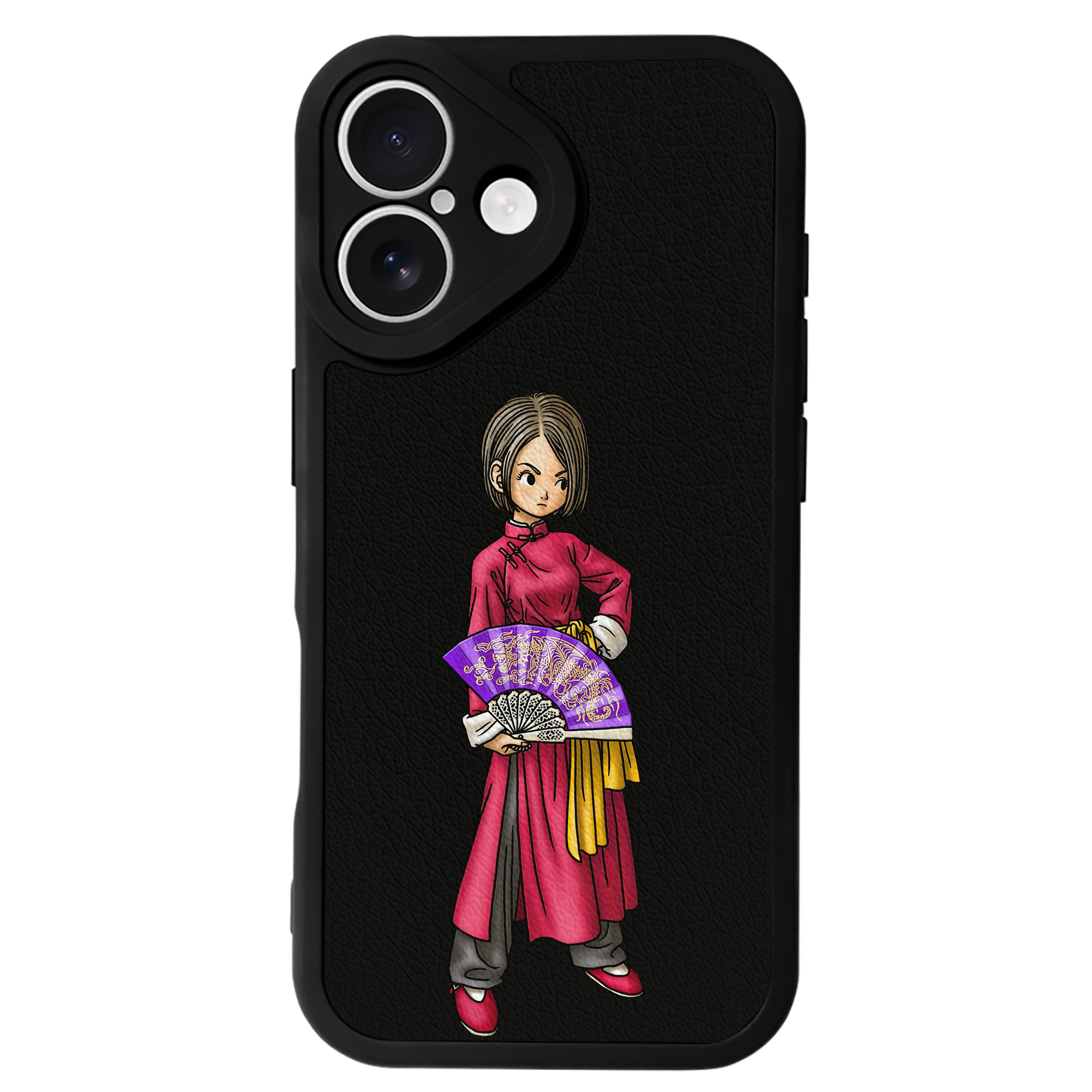 （画像用） ドラゴンクエスト Doragon Kuesuto Dragon Quest 【iPhone 16シリーズ対応】シリコンスマホケース（レザー調） 材質：シリコン